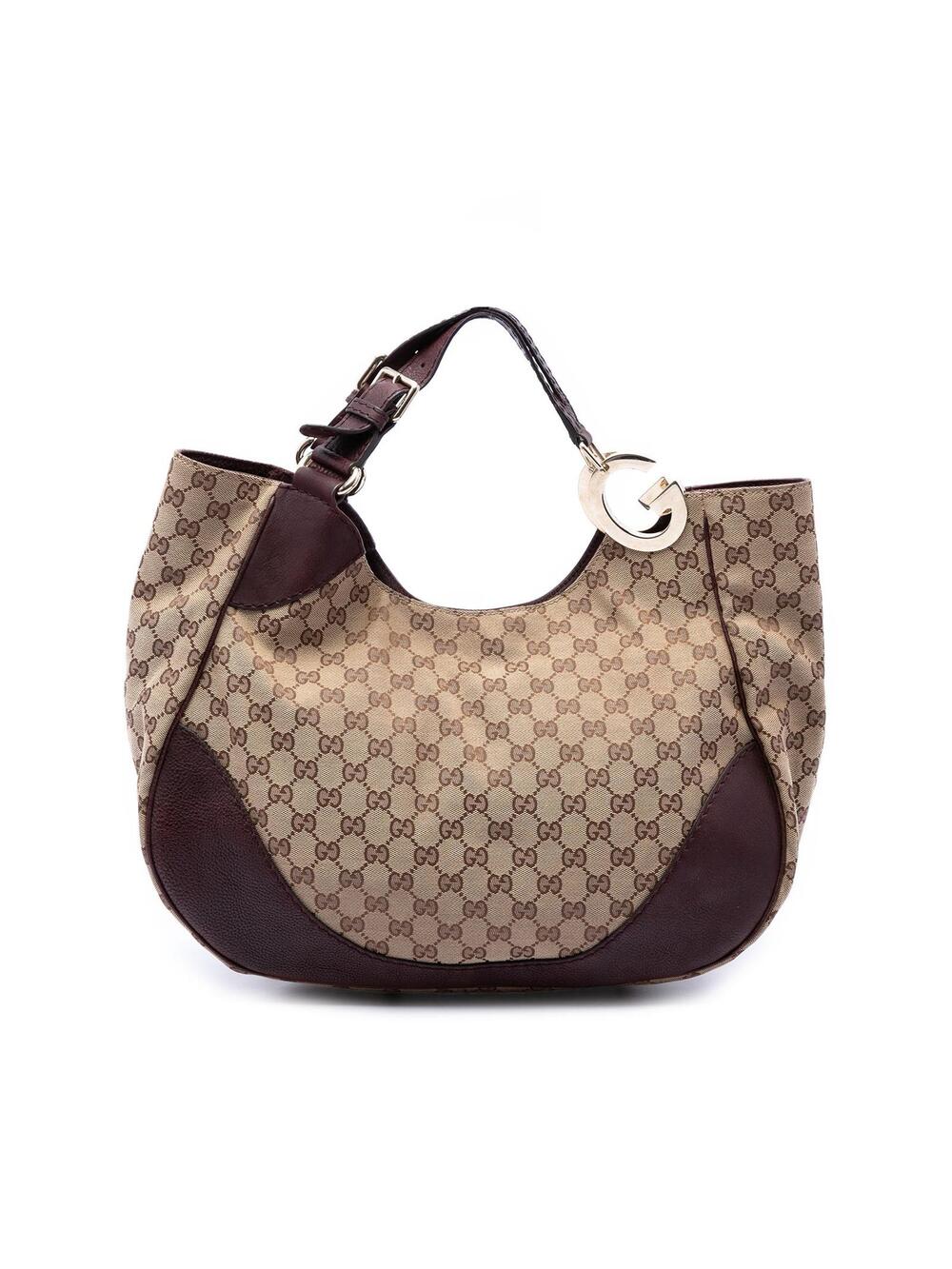 Gucci Gg Canvas Charlotte Tote Pre- #369826G54B
